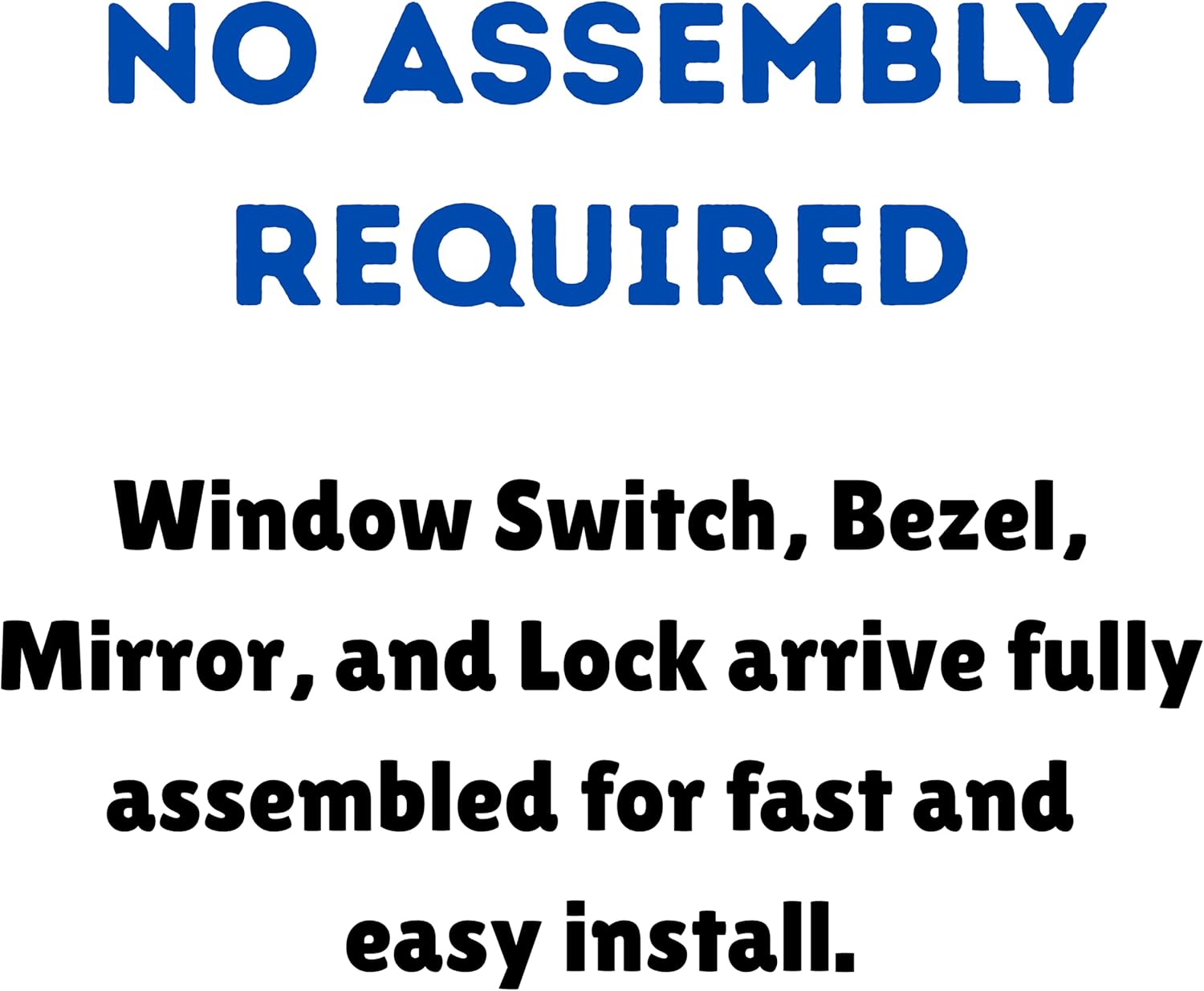 SWITCHDOCTOR Window Master Switch Assembly for 2007, 2008, 2009 Chevrolet Silverado & GMC Sierra (Crew, Extended Cab Pickup, Full Assembly, Chevy, Control, Power)