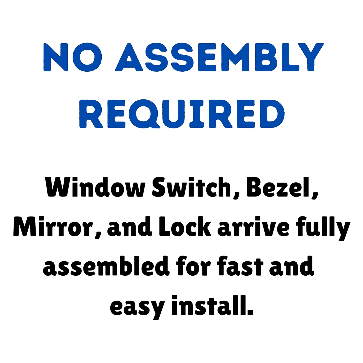 SWITCHDOCTOR Window Master Switch Assembly for 2004, 2005, 2006, 2007, 2008 Ford F-150 F150 (Super Cab, Supercrew Cab, Double Cab, Full Assembly, Gray Bezel)