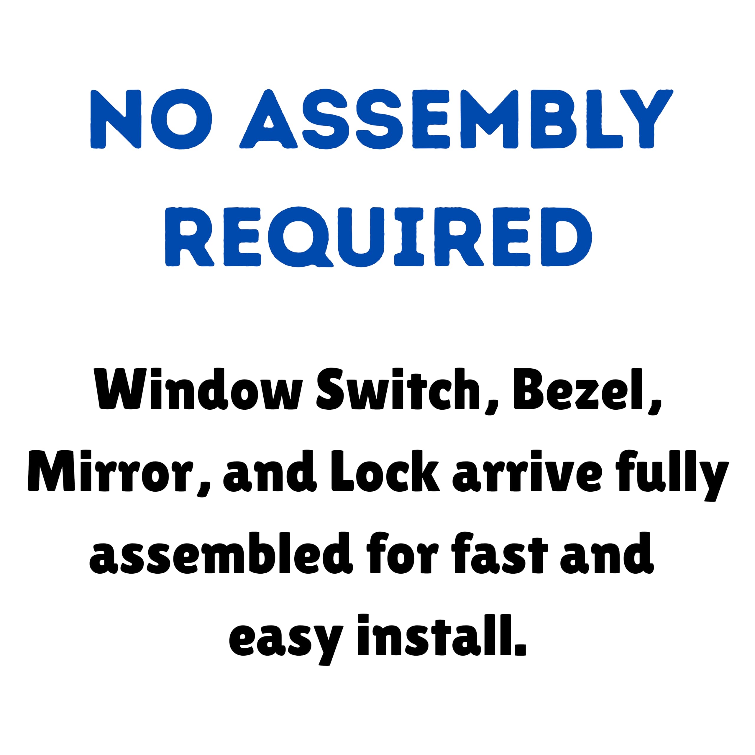 SWITCHDOCTOR Window Master Switch Assembly for 2004, 2005, 2006, 2007, 2008 Ford F-150 F150 (Super Cab, Supercrew Cab, Double Cab, Full Assembly, Tan Bezel)