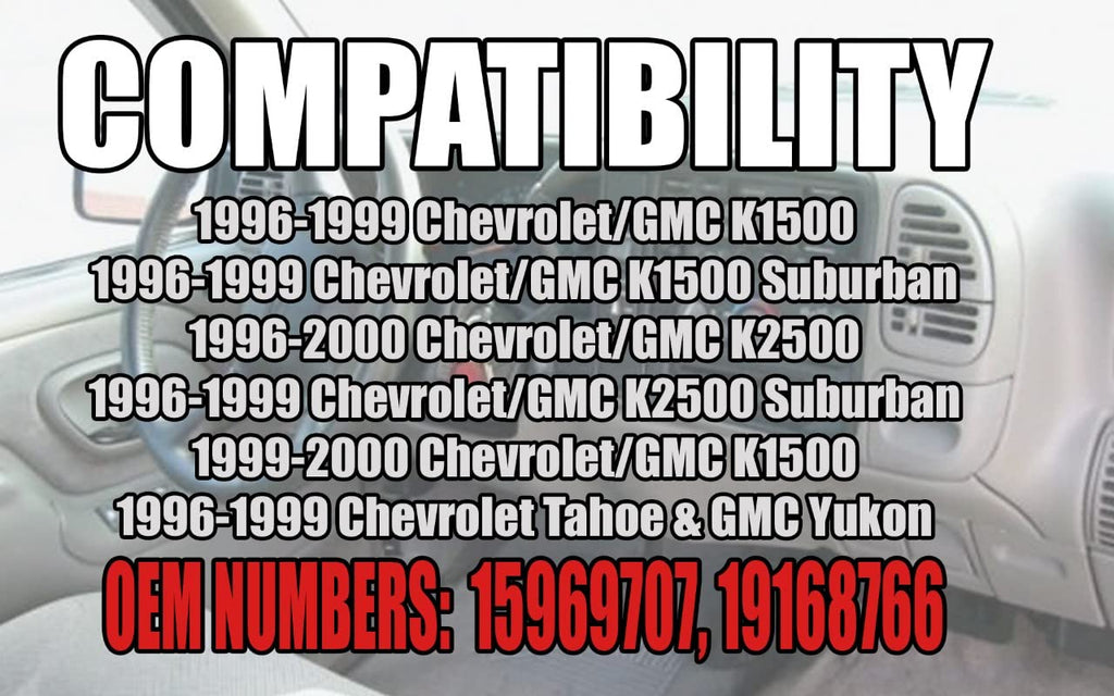 SWITCHDOCTOR 4x4 Transfer Case Shift Selector Switch Compatible with C1500 C2500 C3500 K1500 K2500 K3500