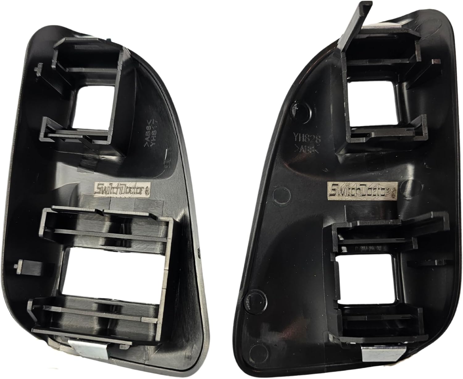 SWITCHDOCTOR Window Master Switch Bezel and Front Passenger Bezel Set for 1994-2002 Dodge Ram, 1997-2000 Dakota (Regular Cab, Club Cab, Single Cab)