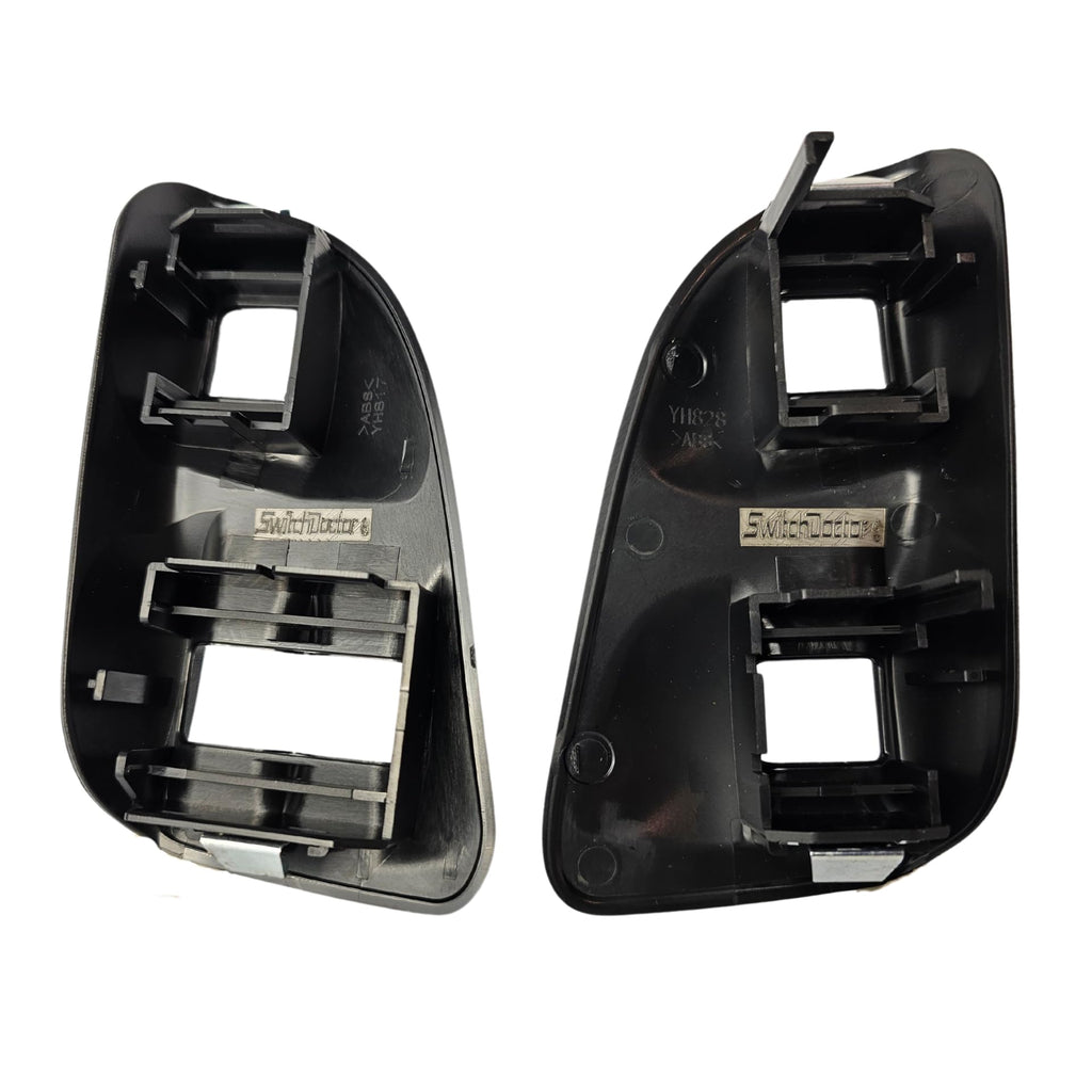 SWITCHDOCTOR Window Master Switch Bezel and Front Passenger Bezel Set compatible with 1994-2002 Ram, 1997-2000 Dakota, 1993-1999 Neon (Cover, Panel, Trim, Power, Control, Button)