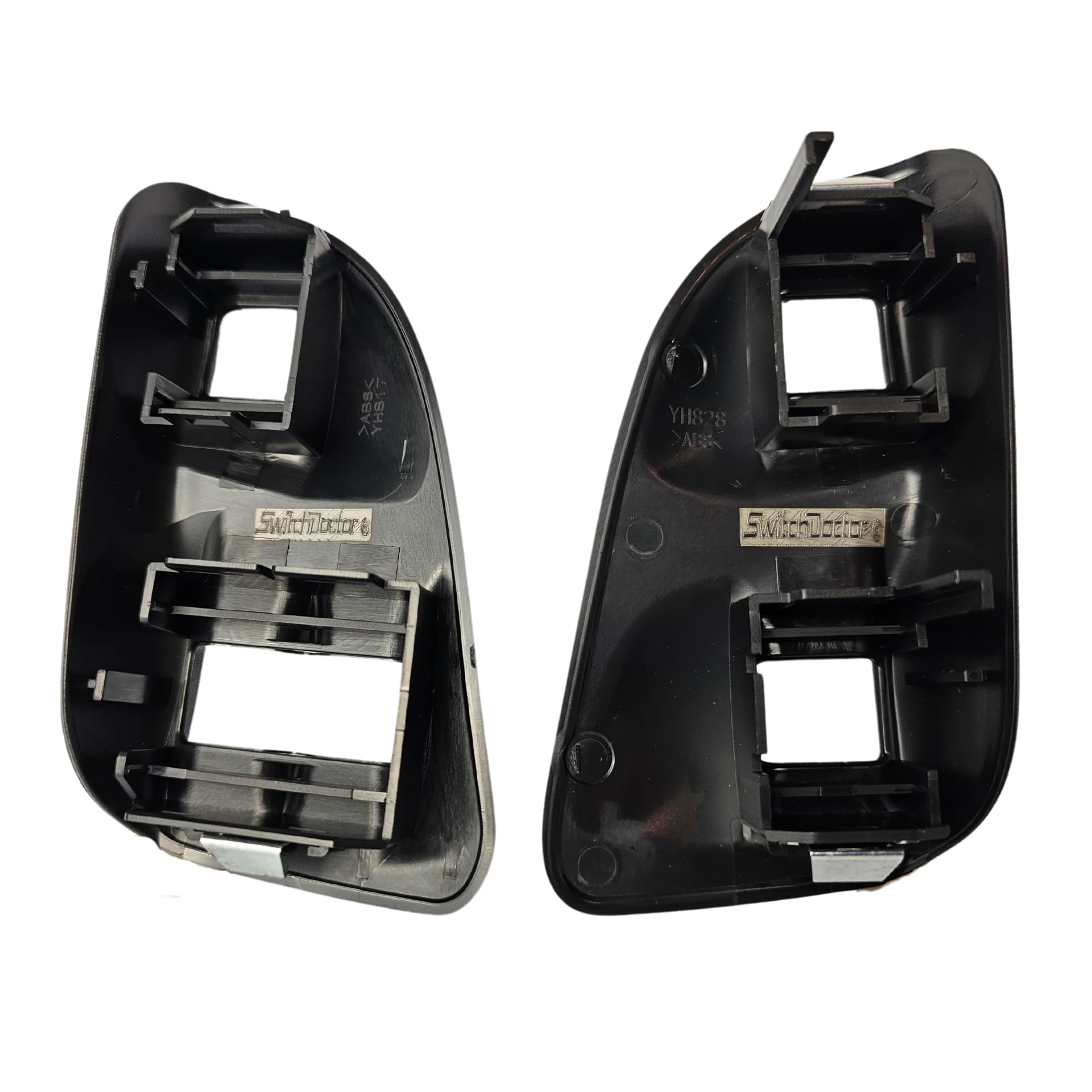 SWITCHDOCTOR Window Master Switch Bezel and Front Passenger Bezel Set compatible with 1994-2002 Ram, 1997-2000 Dakota, 1993-1999 Neon (Cover, Panel, Trim, Power, Control, Button)