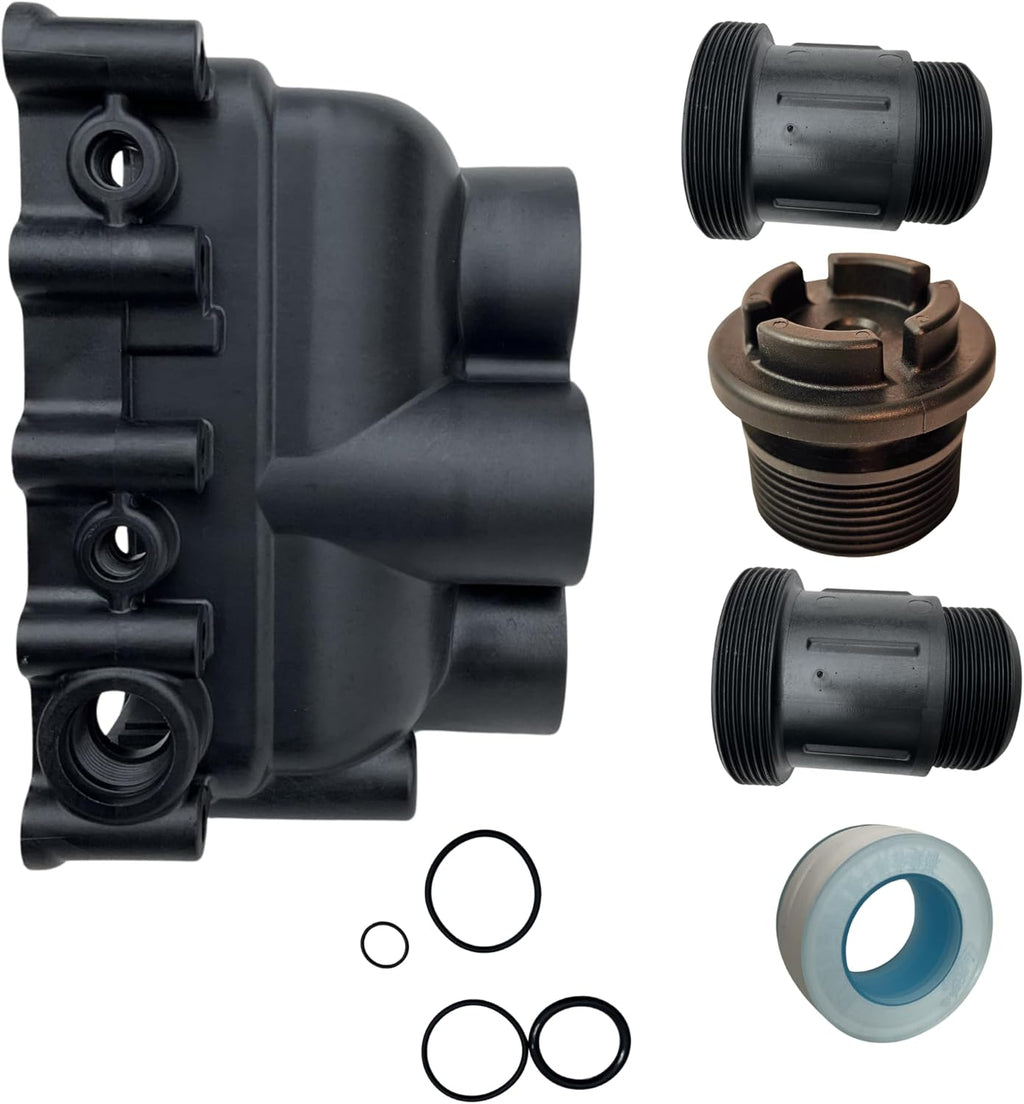 SWITCHDOCTOR Pool Heater Manifold Assembly Kit for Pentair MasterTemp 175, 200, 250, 300, 400 Sta-Rite Max-e-Therm SR200, SR333, SR400 77707-0205 77707-0206 77707-0014 77707-0015 77707-0016