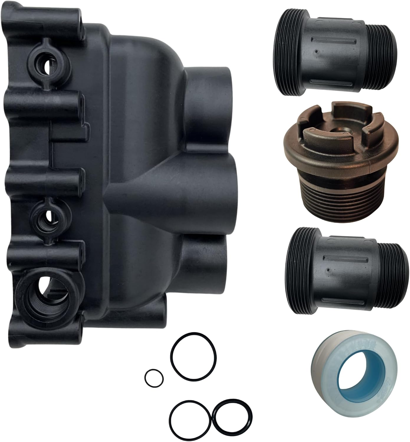 SWITCHDOCTOR Pool Heater Manifold Assembly Kit for Pentair MasterTemp 175, 200, 250, 300, 400 Sta-Rite Max-e-Therm SR200, SR333, SR400 77707-0205 77707-0206 77707-0014 77707-0015 77707-0016