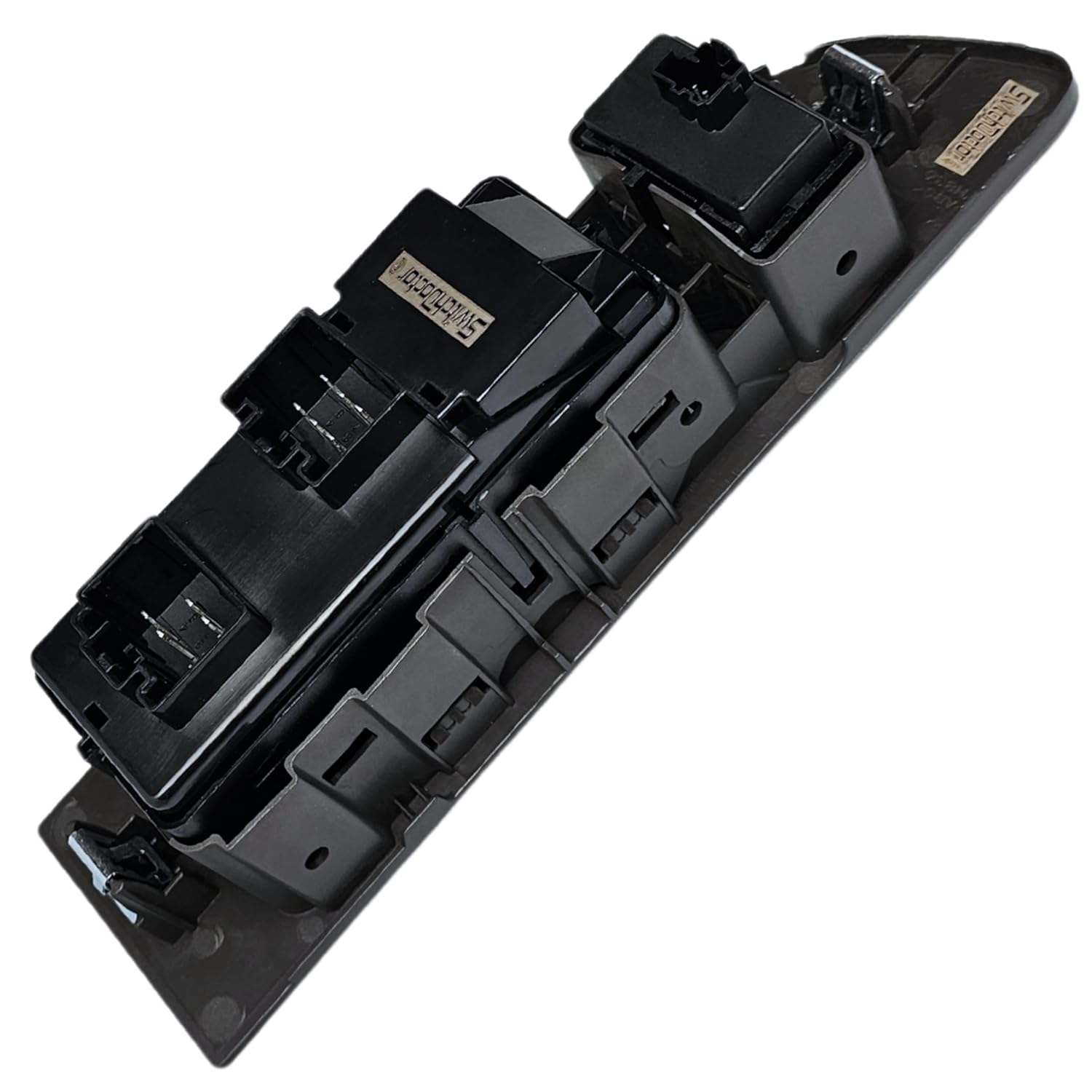 SWITCHDOCTOR Window Master Switch & Black Bezel Assembly for 2009, 2010 Ford F-150 F150 (Double Cab, Crew, Full Assembly)