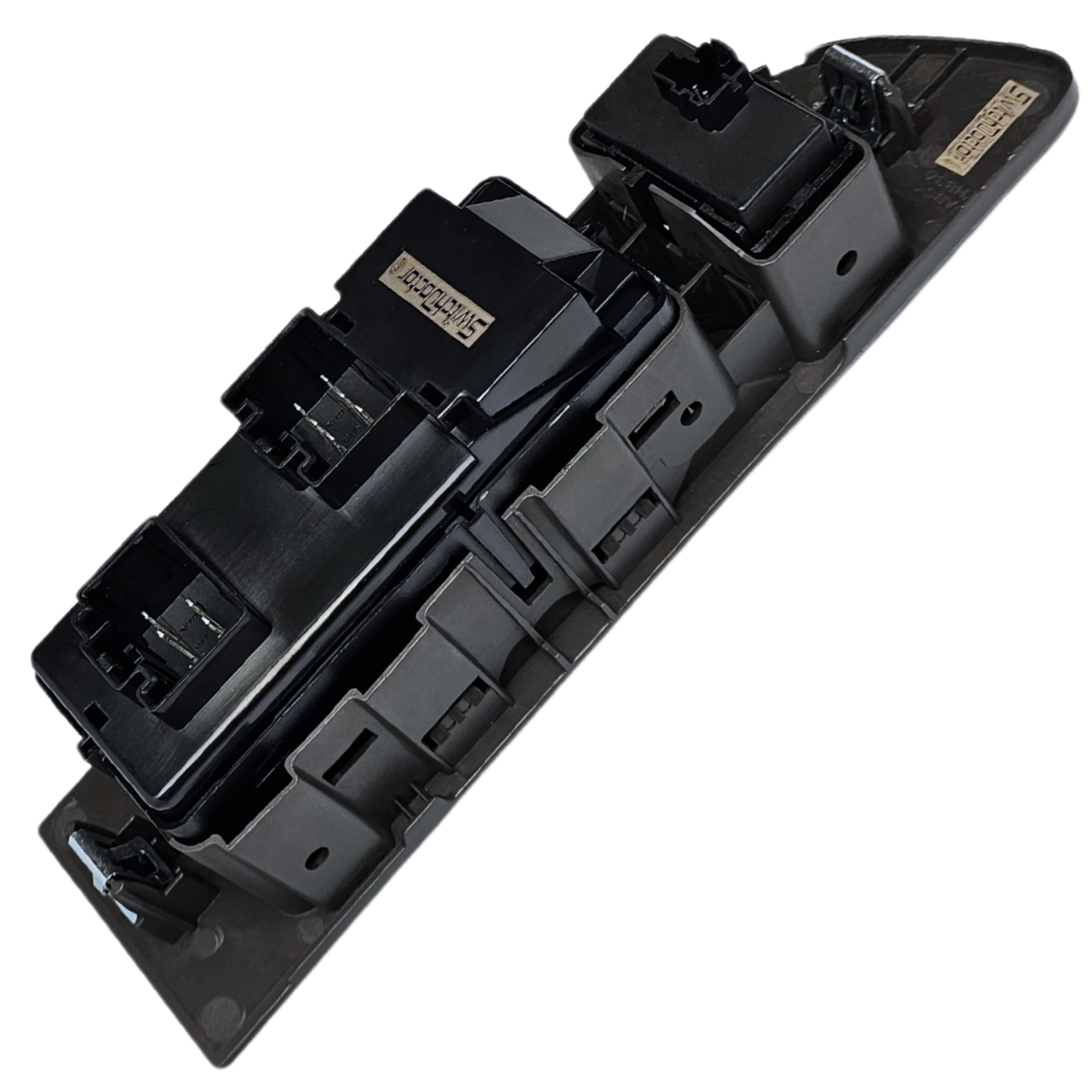 SWITCHDOCTOR Window Master Switch & Black Bezel Assembly for 2009, 2010 Ford F-150 F150 (Double Cab, Crew, Full Assembly)