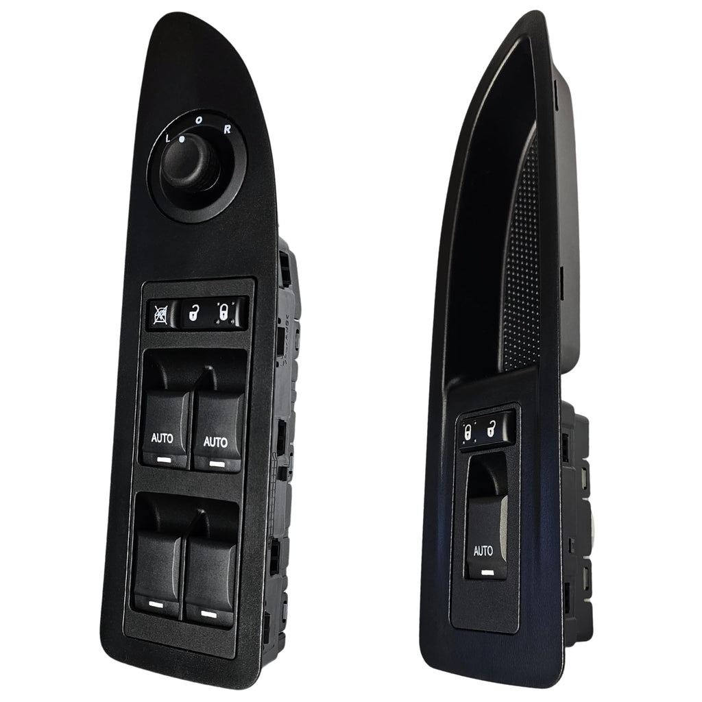 SWITCHDOCTOR Window Master Switch & Front Passenger Bezel Full Assembly for 2011-2014 Dodge Avenger