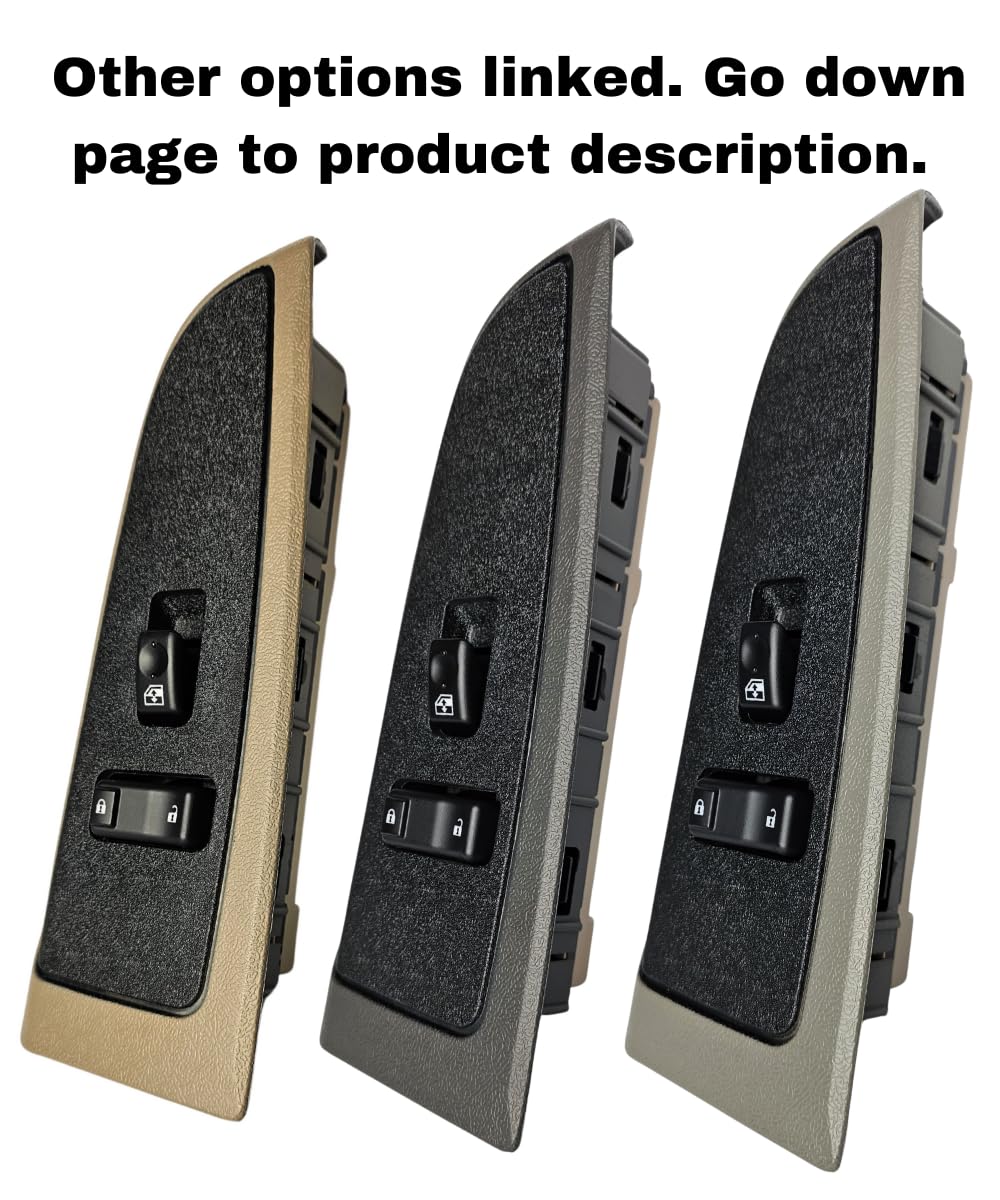SWITCHDOCTOR Front Passenger Window Switch compatible with 2003-2006 Silverado, Sierra, & Avalanche (19115820, Chevy, Power, Button, Control, Standard Cab Pickup, Crew Cab, Truck)