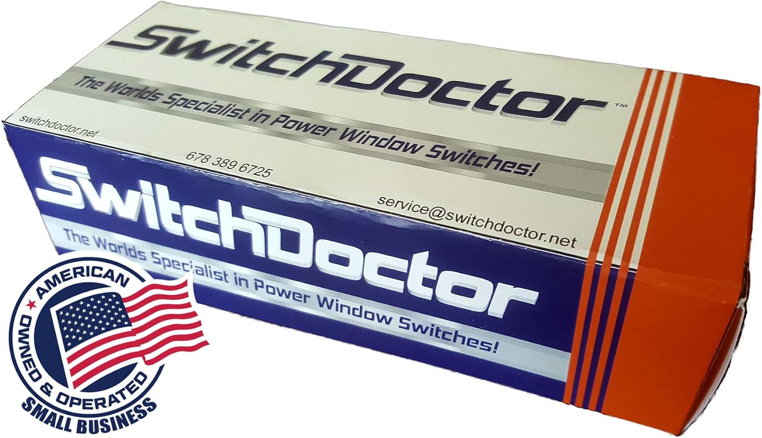SWITCHDOCTOR 2 Piece Window Switch Set for 1984-1989 Chevrolet Corvette (Also 86-89 Door Lock)