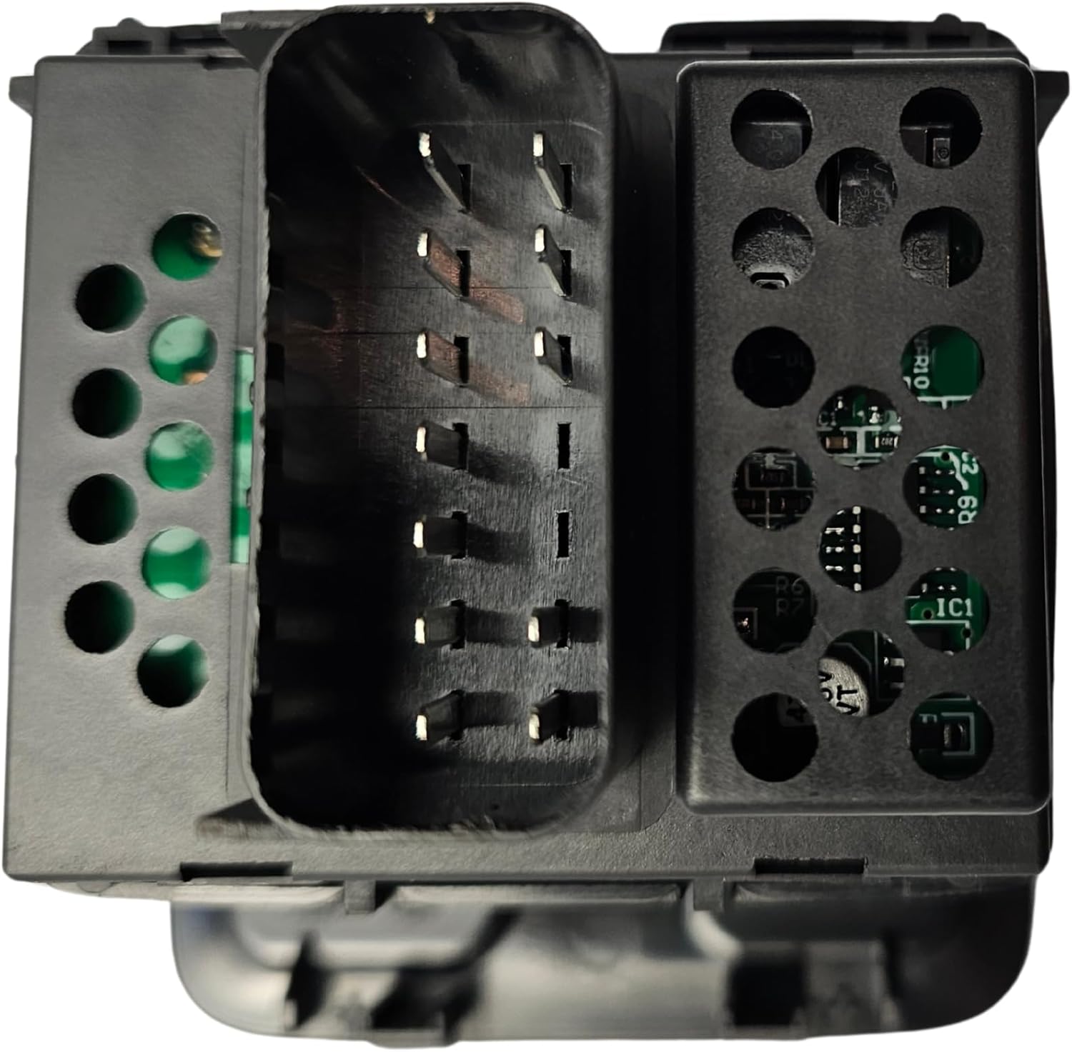 SWITCHDOCTOR Window Master Switch & Bezel Set for 2011-2017 Jeep Wrangler (2 Window, 68156218AC)