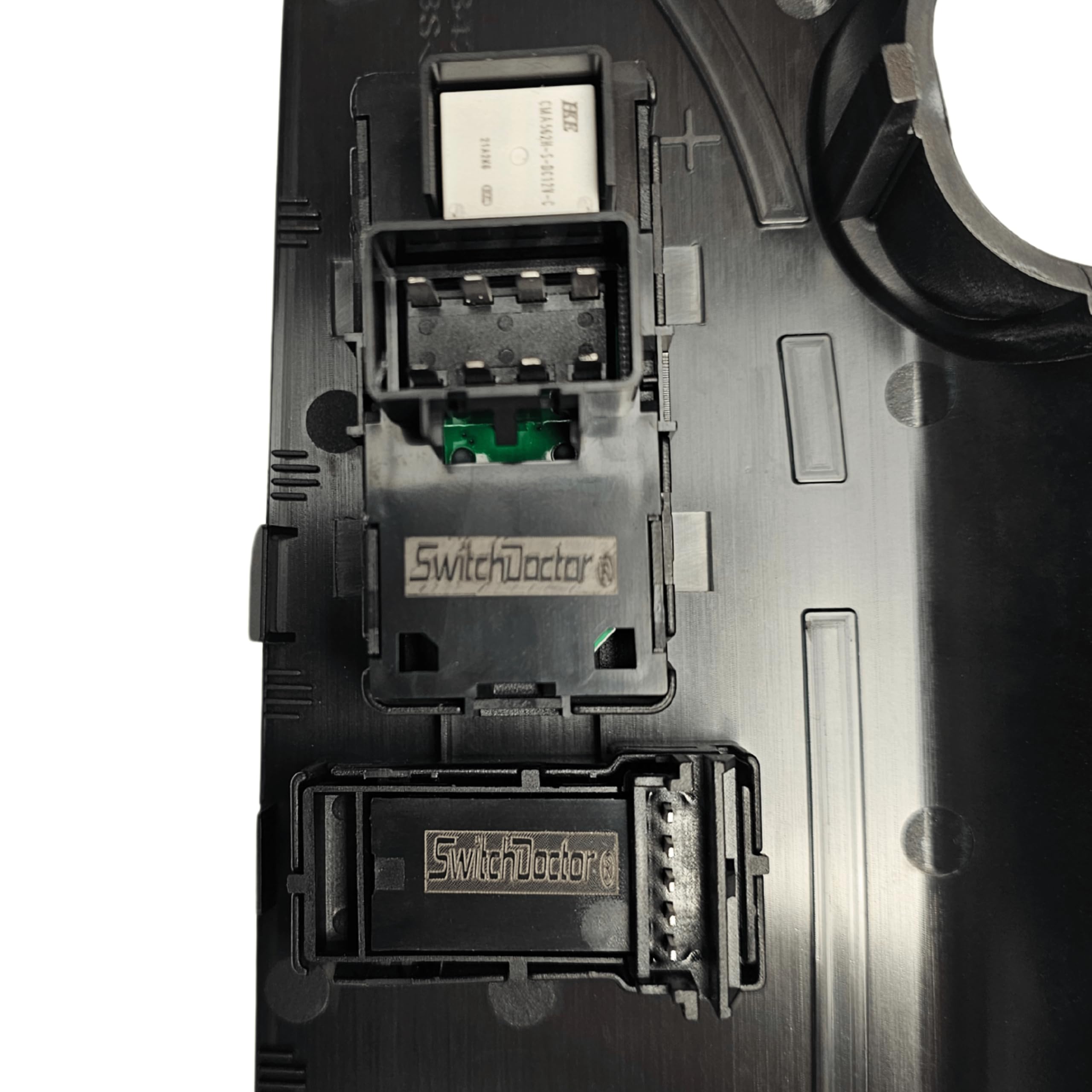 SWITCHDOCTOR Front Passenger Window Switch, Bezel, & Lock Full Assembly for 2007-2009 Chevrolet Silverado & GMC Sierra (Crew, Extended Cab Pickup, Chevy, Control, Power)