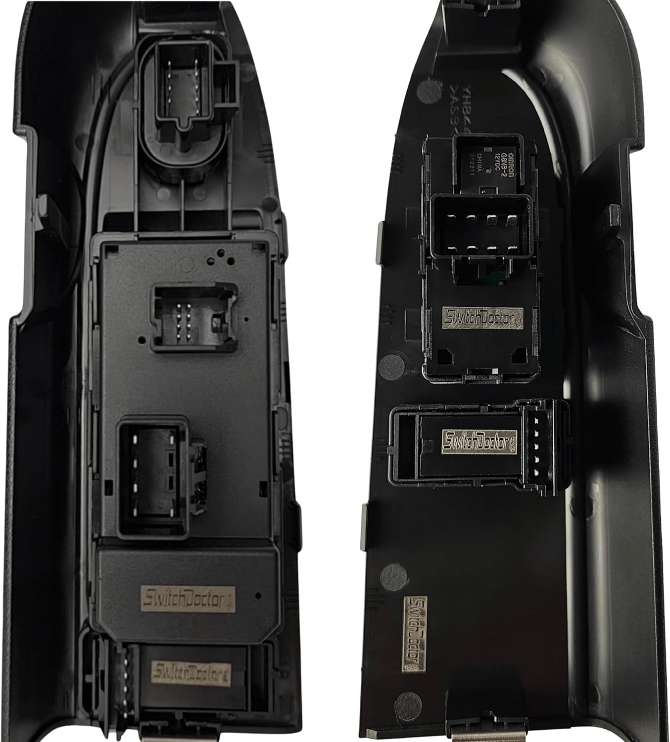 SWITCHDOCTOR Window Master Switch & Front Passenger Assembly for 2010-2013 Chevrolet Silverado and GMC Sierra (Crew, Extended Cab Pickup, Full Assembly, Chevy)
