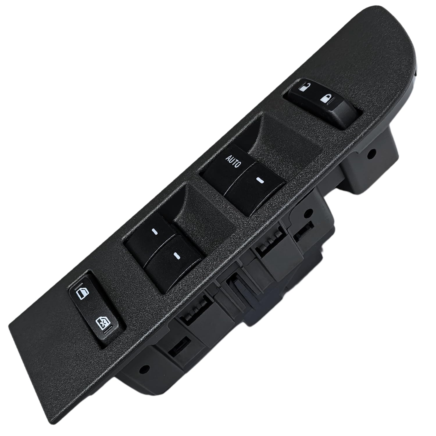 SWITCHDOCTOR Window Master Switch & Black Bezel Assembly for 2009, 2010 Ford F-150 F150 (Double Cab, Crew, Full Assembly)