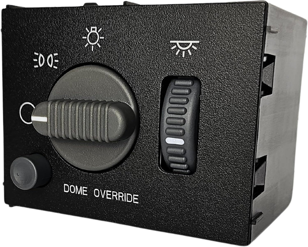 SWITCHDOCTOR Headlight Dimmer Switch for 1999-2002 Chevrolet Silverado, Sierra, Suburban, Avalanche, Tahoe, and Yukon