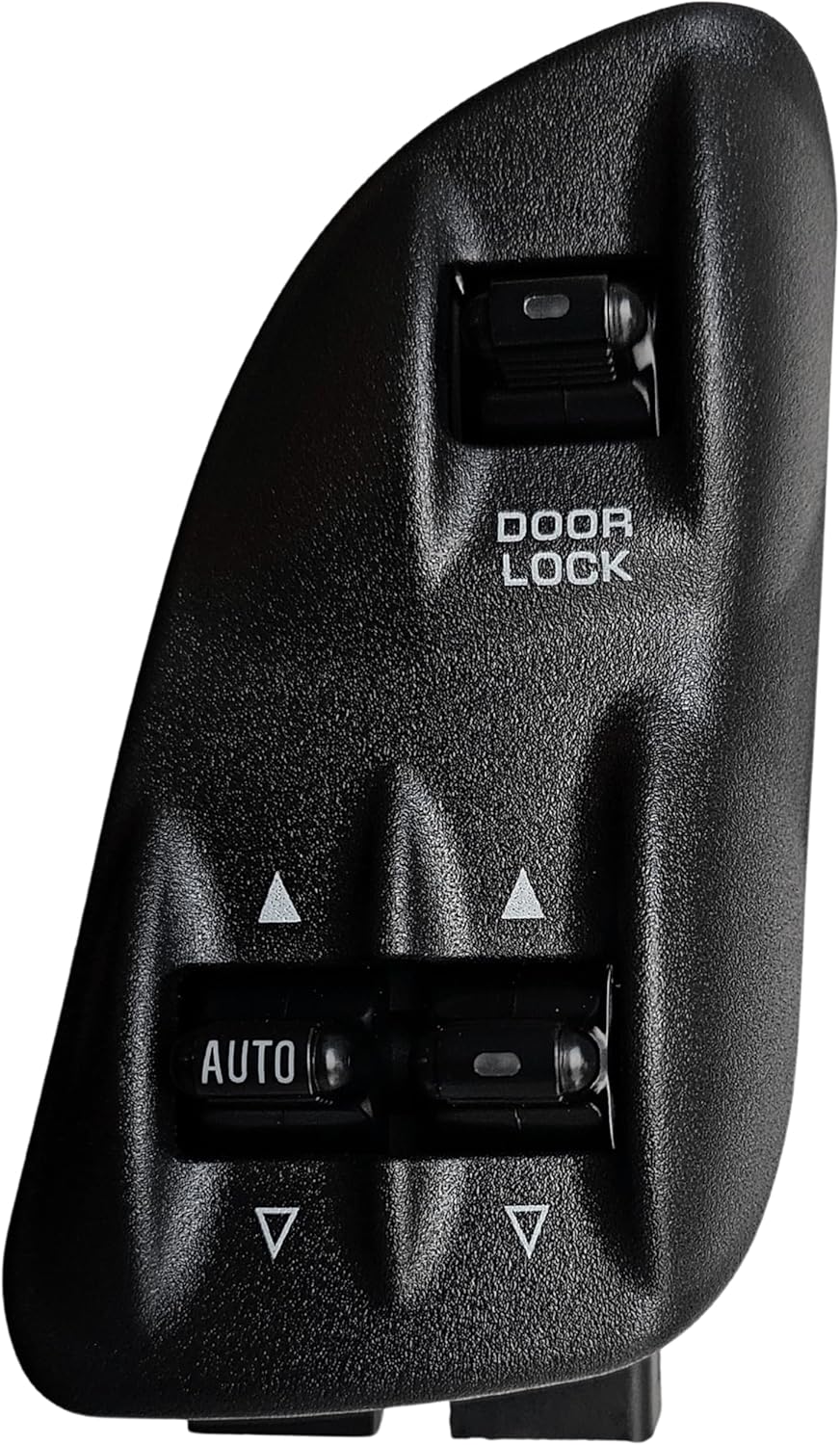 SWITCHDOCTOR Window Master Switch Assembly for 1998, 1999, 2000, 2001, 2002 Dodge Ram & 1998, 1999, 2000 Dakota (Regular Cab, Single Cab, Standard Cab, Club Cab, Full Assembly, 2 Door)