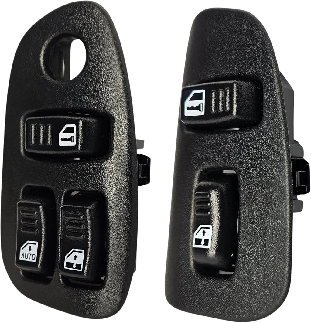 SWITCHDOCTOR Window Master Switch & Front Passenger Bezel Assembly for 1993-2002 Chevrolet Camaro (Chevy, Lock, Trim, Cover, Panel)